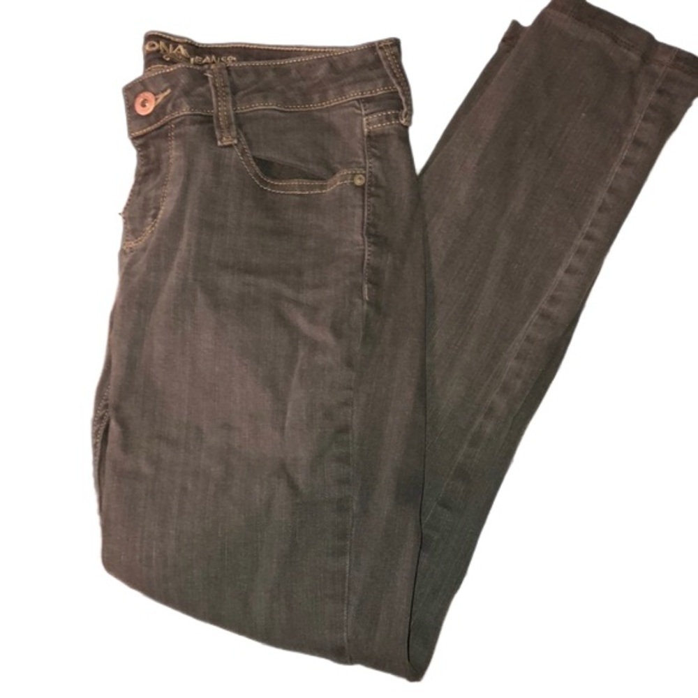 Arizona Grey Jeans Inseam 27.5 Inches